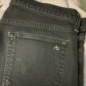 Rag & Bone Charcoal Skinny Jeans